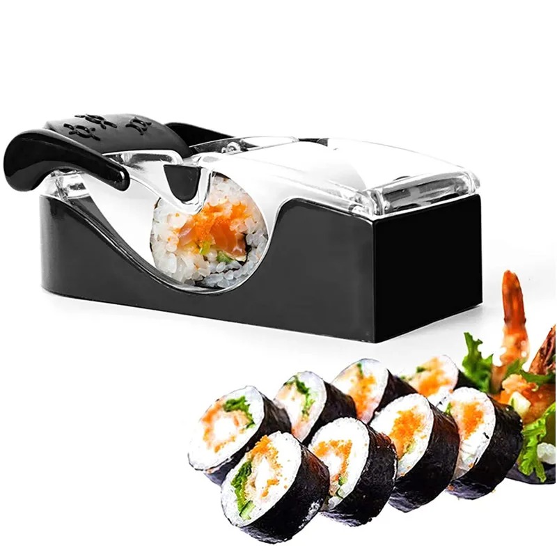 Sushi Making Kit - 魔法のカット金型三葉機,寿司ツール,野菜,台所用品