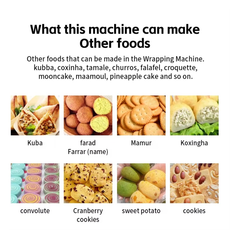 マアムール成形機 クッバ包餡機 スナック包餡成形機 ファラフ - Japanese Snacks のレビューと価格