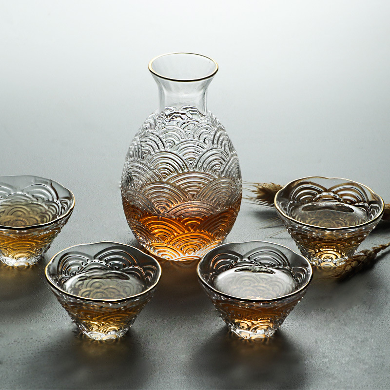日本製ハンマー型酒器セット ガラス製ワインポット 家庭用飲料 - Japanese Pottery のレビューと価格