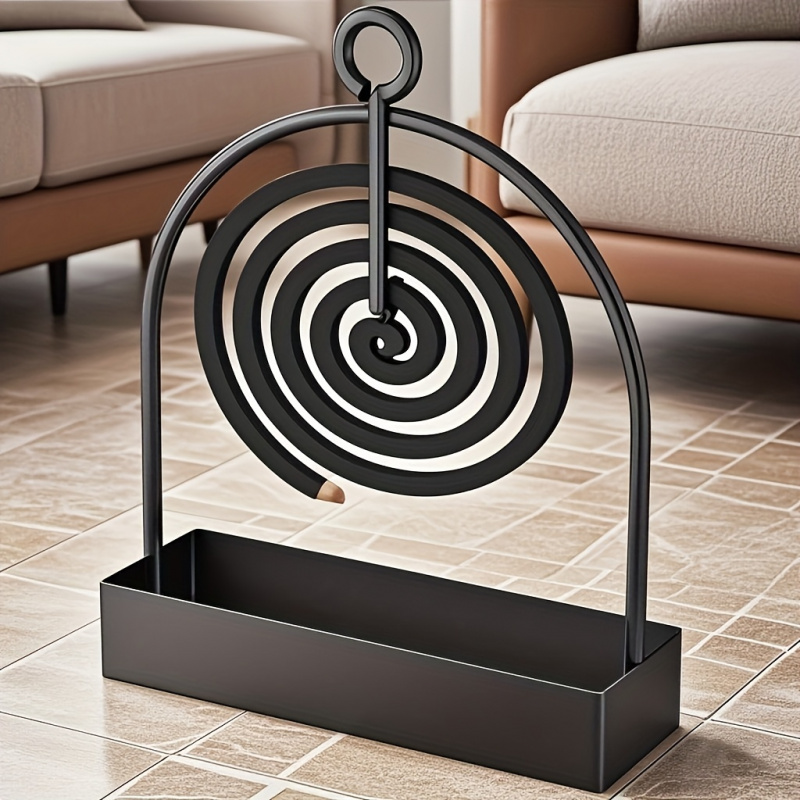 1A 蚊取り線香ホルダー、白檀製スタンド、金属製、蚊帳や線香 - Incense Holder のレビューと価格