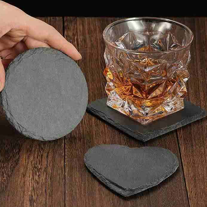 1個入りテーブルコースター、和風、再利用可能なスレートストー - Japanese Tea のレビューと価格